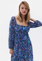 Women Mixed Midi Tulle Dress