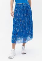 Bayan Çok Renkli Yüksek Bel Midi Etek