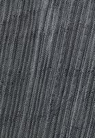 Bayan Siyah Asimetrik Kesim Midi Etek