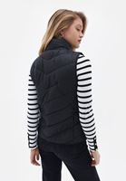 Bayan Siyah Kapitoneli Yelek