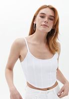 Crop Atlet ve Pamuklu Pantolon Kombini