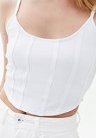 Crop Atlet ve Pamuklu Pantolon Kombini