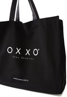 Bayan Siyah Bez Çanta