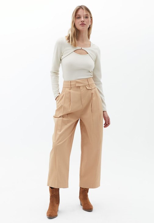 Kimono ve Tişört Kombini