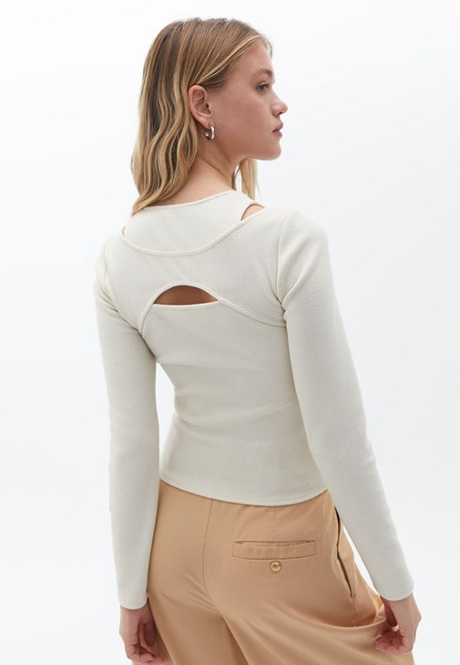 Kimono ve Tişört Kombini