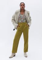 Yüksek Bel Straight-Fit Pantolon ( TENCEL™ )