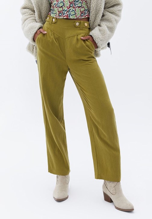 Pantolon ve Oversize Mont Kombini