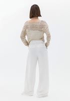 Tencel Pantolon ve Ajurlu Atlet Kombini