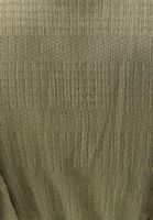 Bayan Yeşil Kruvaze Yaka Uzun Elbise