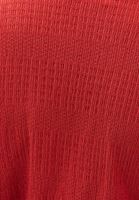 Bayan Kırmızı Kruvaze Yaka Uzun Elbise