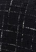 Bayan Siyah Oversize Tüvit Ceket