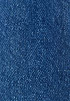 Bayan Mavi Pamuklu Denim Blazer Ceket