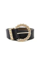 Bayan Siyah Toka Detaylı Kemer