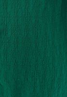 Bayan Yeşil Keten Karışımlı Baggy-Fit Pantolon