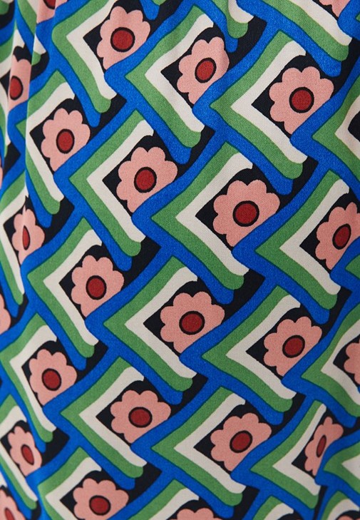 Wide-Leg Pantolon ve Crop Kombini