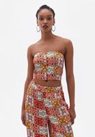 Kimono ve Desenli Pantolon Kombini