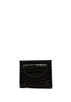 Women Black Multi-Compartment Wallet