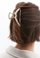 Bayan Kahverengi Mandal Saç Tokası