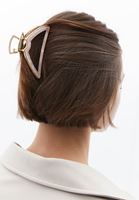 Bayan Pembe Mandal Saç Tokası