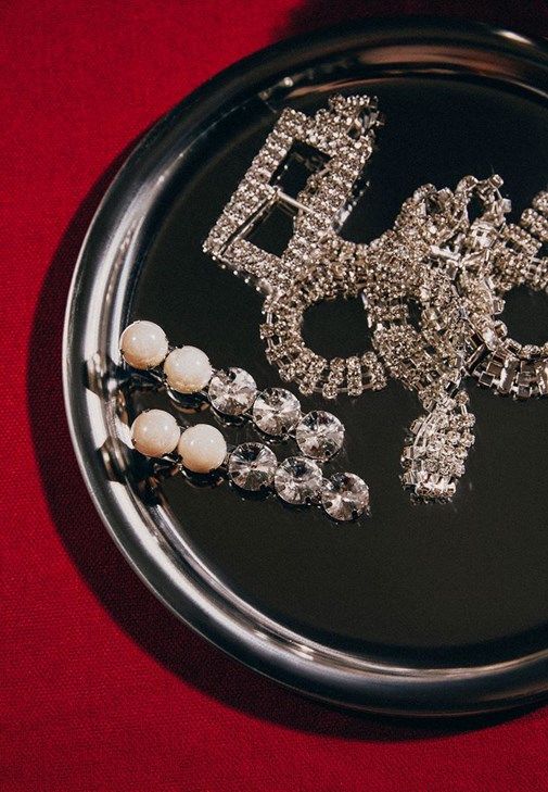 Gümüş İkili Toka Seti