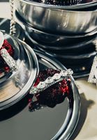 Bayan Gümüş Taş Detaylı Çıtçıtlı Toka