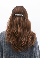 Bayan Gümüş Taş Detaylı Çıtçıtlı Toka