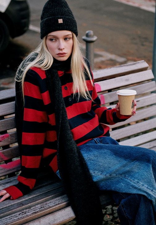 Gri Yün Karışımlı Şal