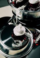 Bayan Gümüş Taş Detaylı Halka Küpe