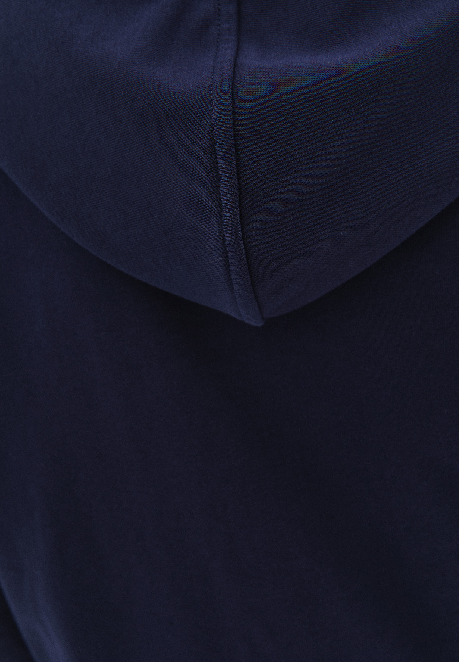 Lacivert Kapüşonlu Sweat Hırka