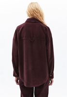 Kadife Oversize Gömlek ve Pantolon Kombini