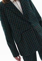 Bayan Çok Renkli Boyfriend Blazer Ceket