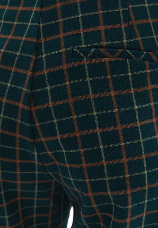 Yüksek Bel Flare Pantolon ve Blazer Ceket Kombini