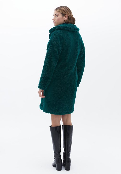 Kürk ve Deri Çizme Kombini