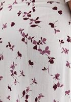 Women Mixed Linen Blended High Rise Skirt