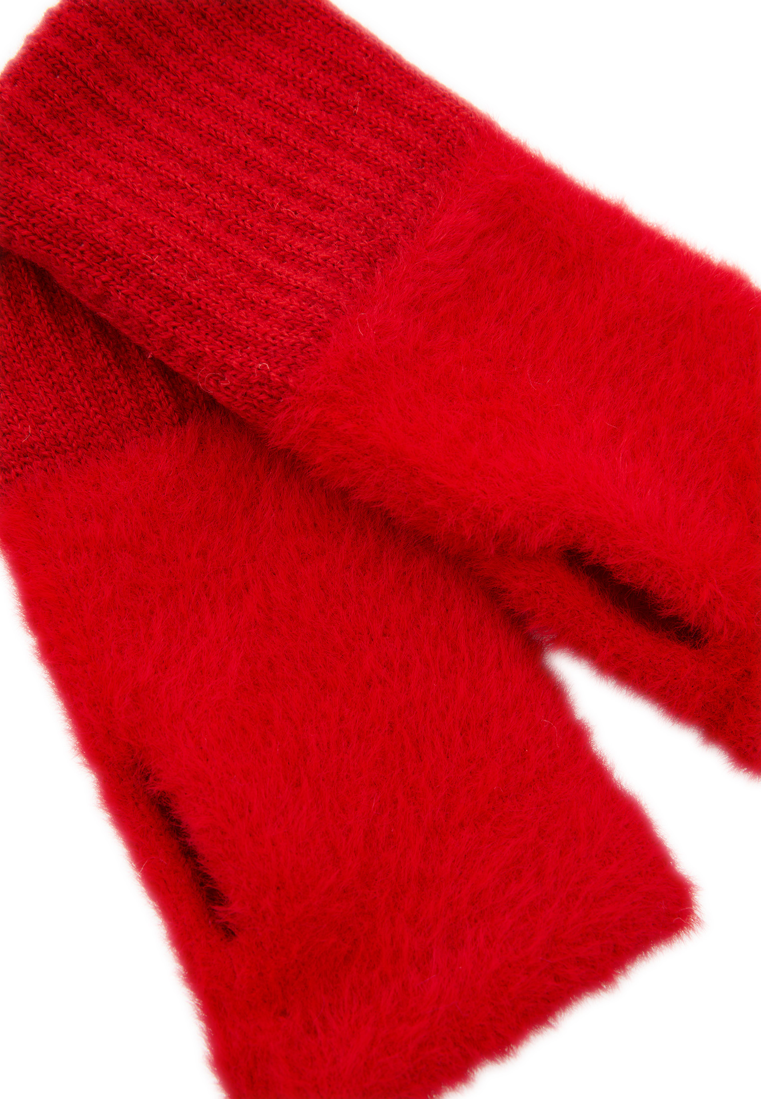 Kırmızı Peluş Eldiven
