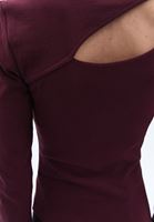 Yüksek Yaka Tişört ve Bootcut Pantolon Kombini