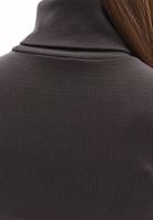 Bayan Kahverengi Kalın Pamuklu Roll Neck
