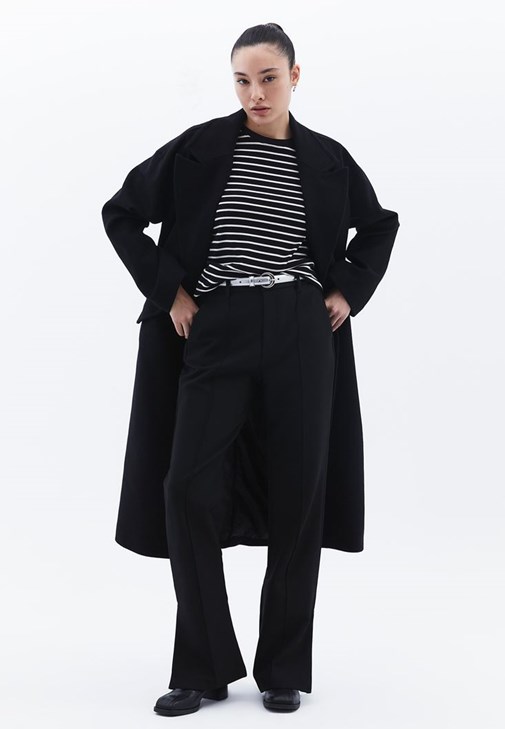  Yüksek Bel Bootcut Pantolon