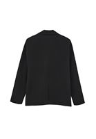 Bayan Siyah Oversize Blazer Ceket