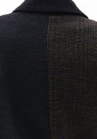 Bayan Çok Renkli Düğmeli Boyfriend Blazer Ceket