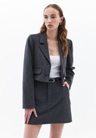 Crop Blazer Ceket
