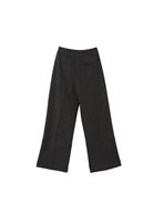 Bayan Çok Renkli Çizgili Wide-Leg Pantolon