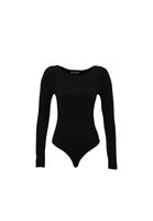 Wide-Leg Pantolon ve Bodysuit Kombini