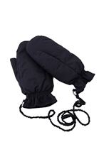 Bayan Lacivert Kaz Tüyü Puf Eldiven