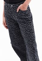 Women Grey Ultra High Rise Cargo Denim Pants