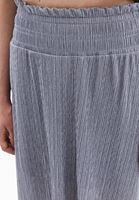 Women Grey High Rise Gipped Skirt