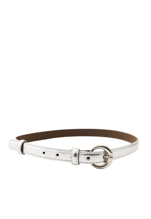 Gümüş Toka Detaylı Kemer