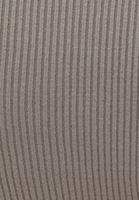 Bayan Bej Balıkçı Yaka Triko Kazak