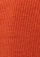 Bayan Çok Renkli Yaka Detaylı Crop Kazak