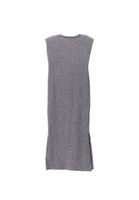 Women Charcoal Grey Soft Touch Maxi Dress